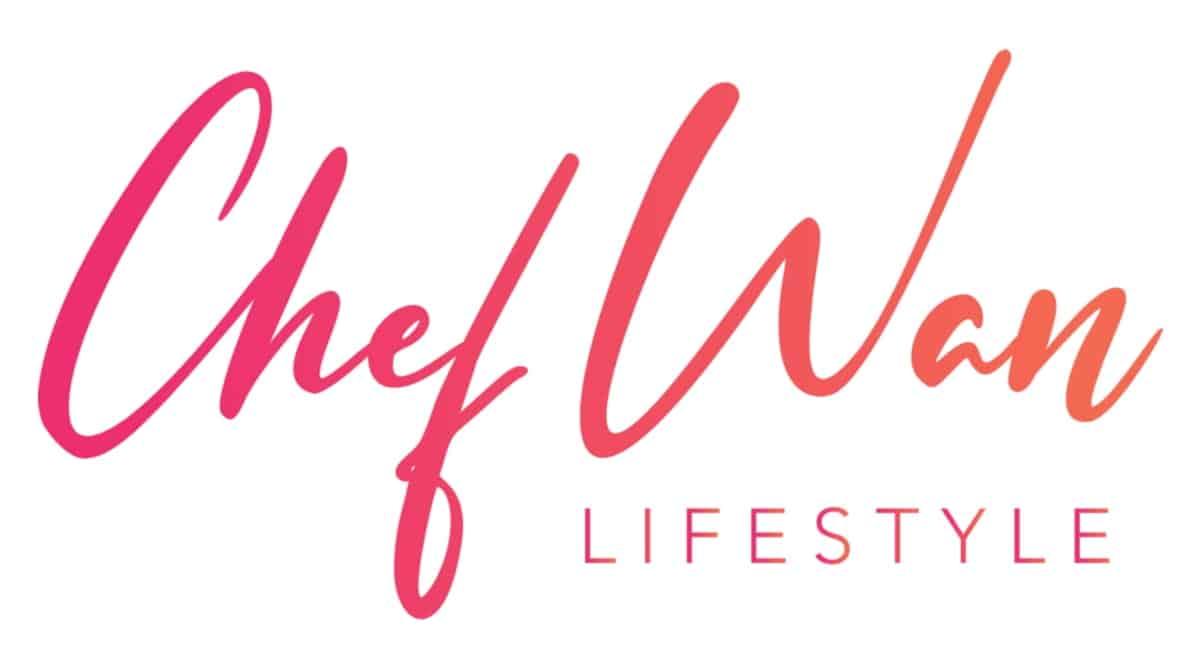 Logo of Chef Wan - 'Chef Wan' lettered in a red cursive font with 'lifestyle' in a smaller and thinner capitalized sans serif font