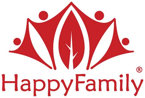 Happy Family Well Being Logo