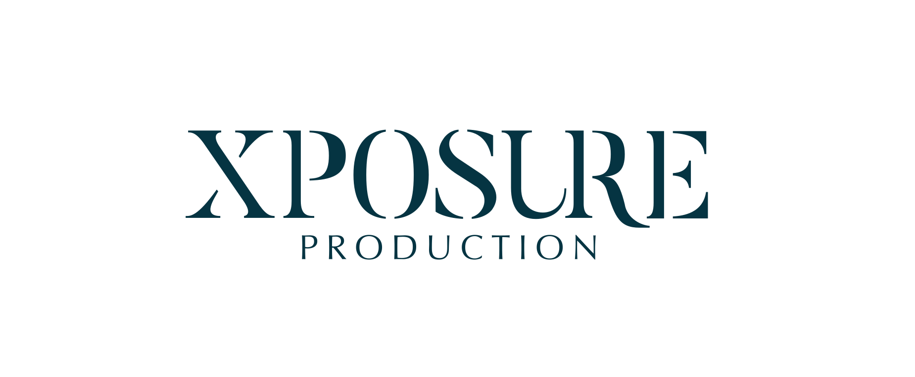 Xposure Production Company Logo White